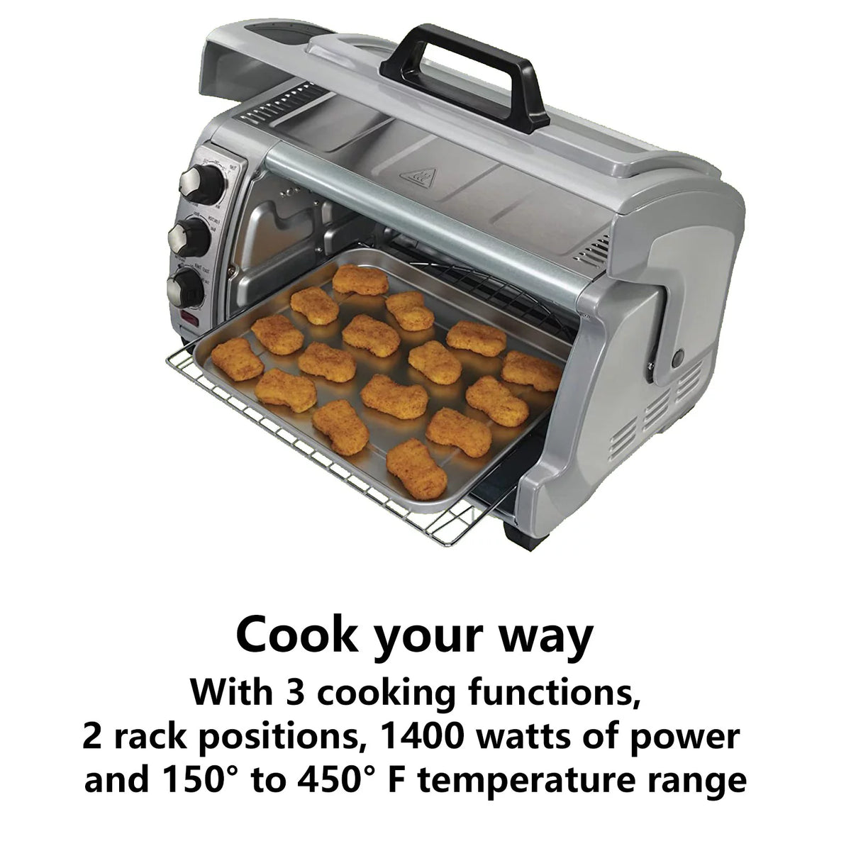 6-Slice Countertop Toaster Oven with Bake Pan K980