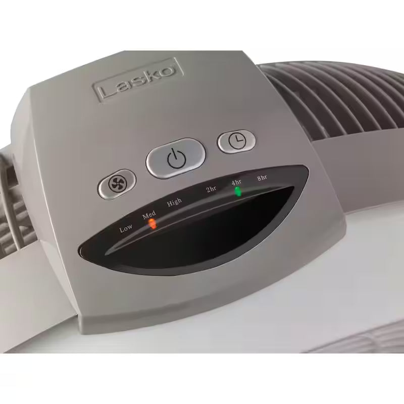 3 Speed Beige Floor Fan with Remote Control L6644