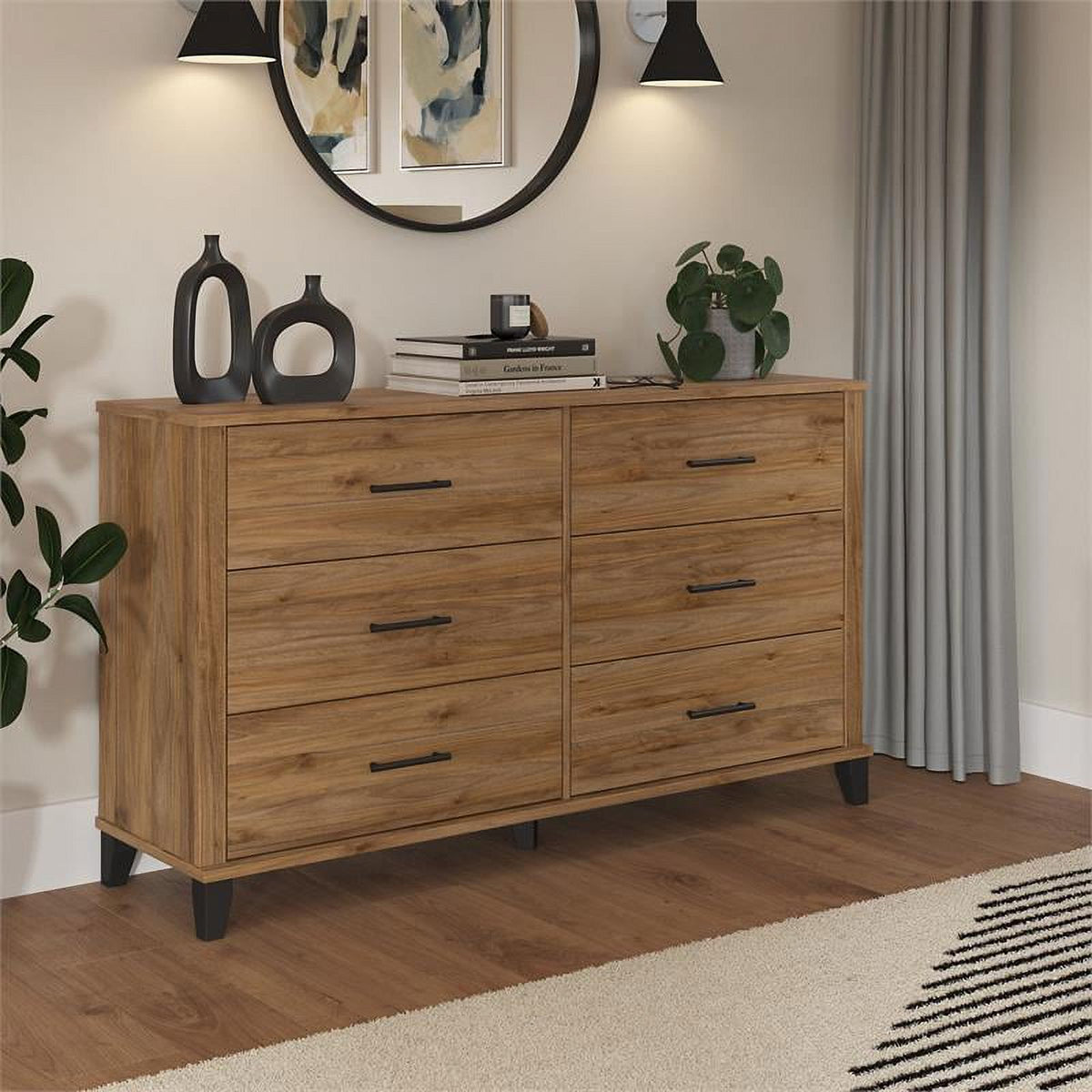 6 Drawer Engineered Wood Dresser K60393