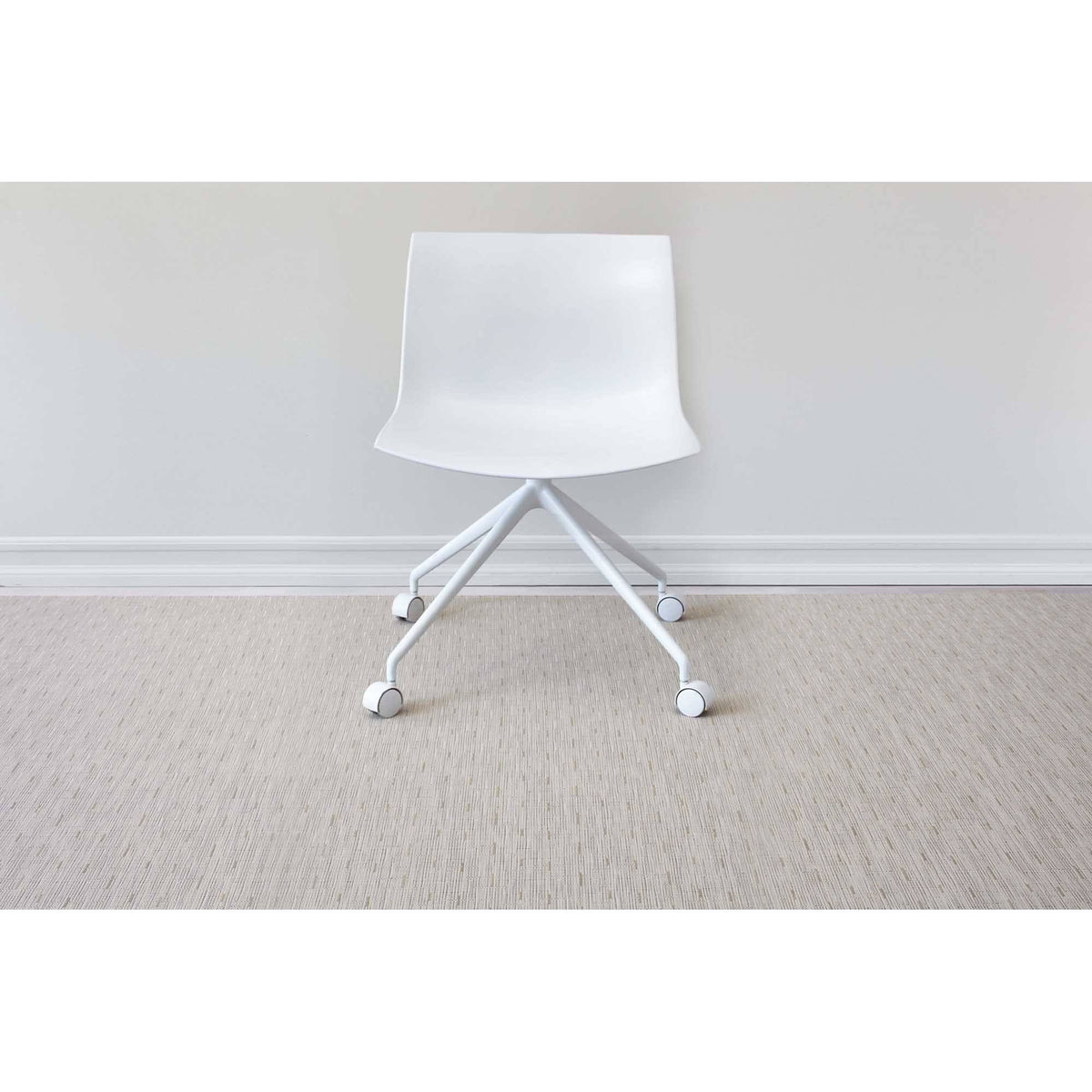 Oat Bamboo Woven Floor Mat 35x22 x 48x22 J504690