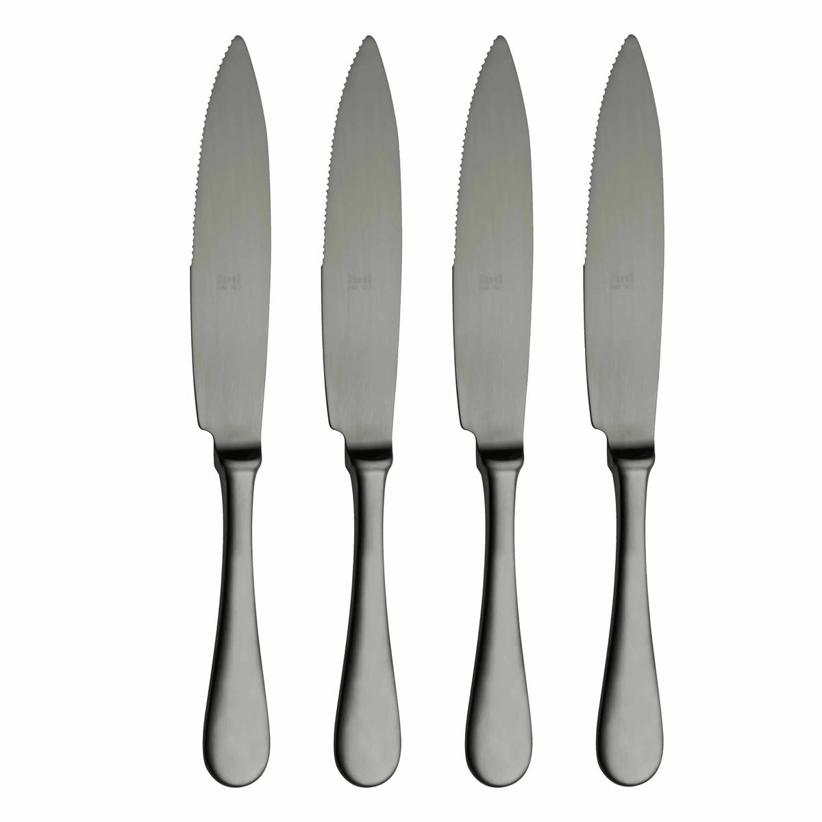 4 Pcs Ice Black Gold Steak Knife Set P905