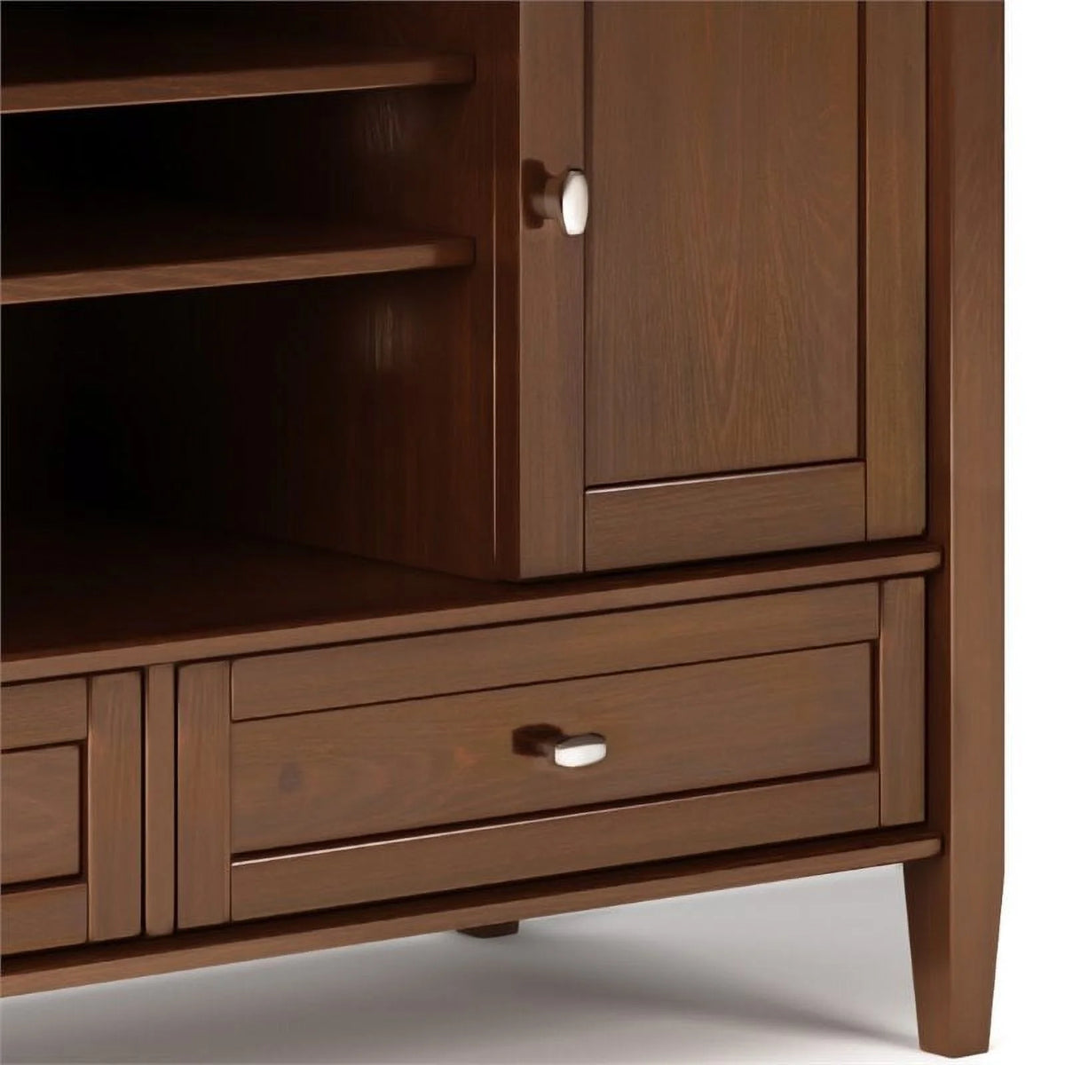 Rustic Wood TV Media Stand O361
