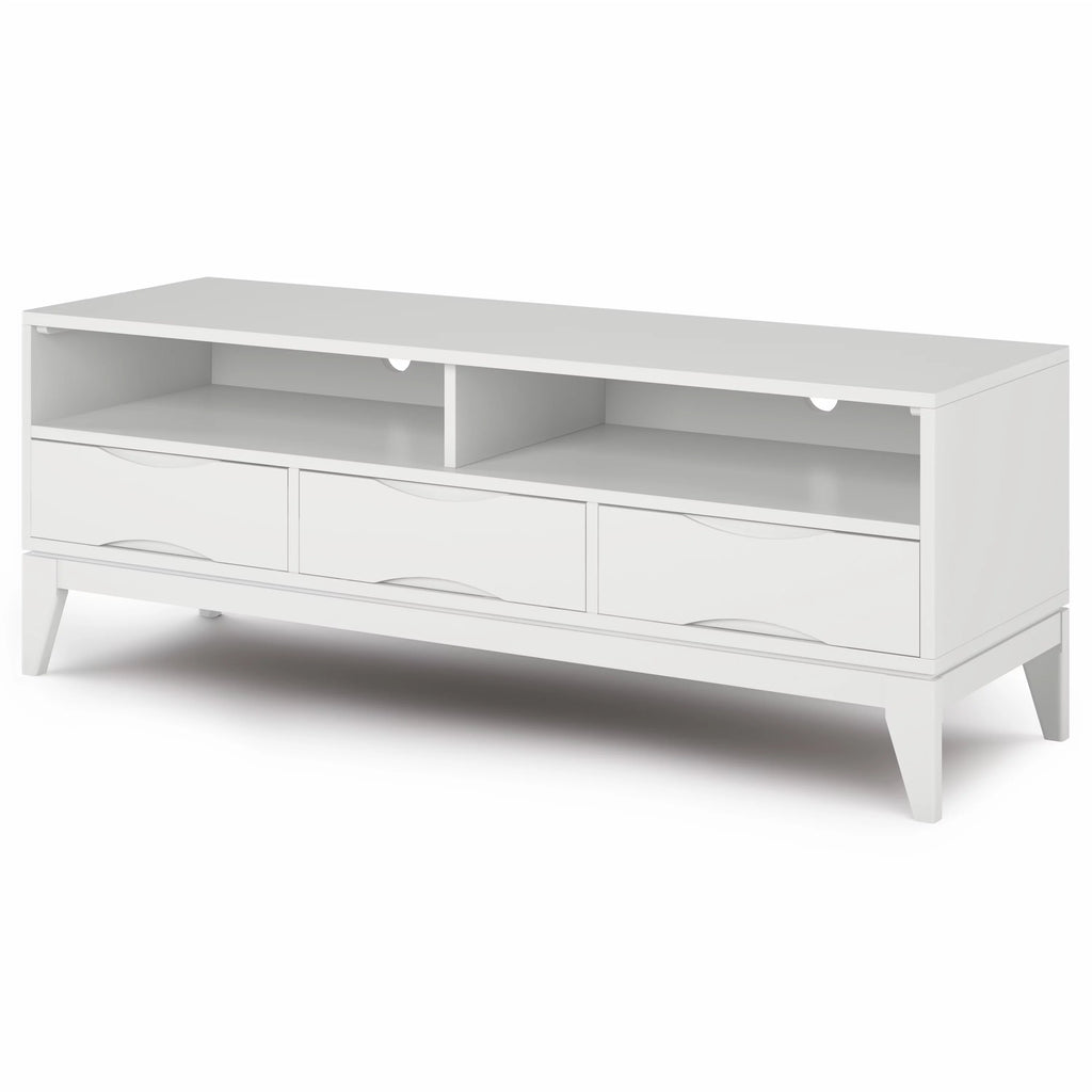White 60 inch TV Media Stand H56433