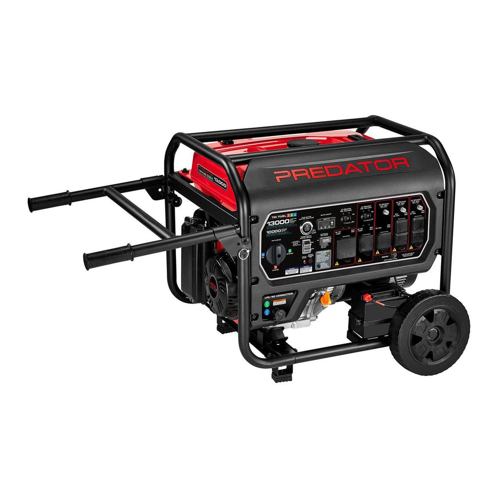 13,000 Watt Tri-Fuel Portable Generator with Remote Start D290