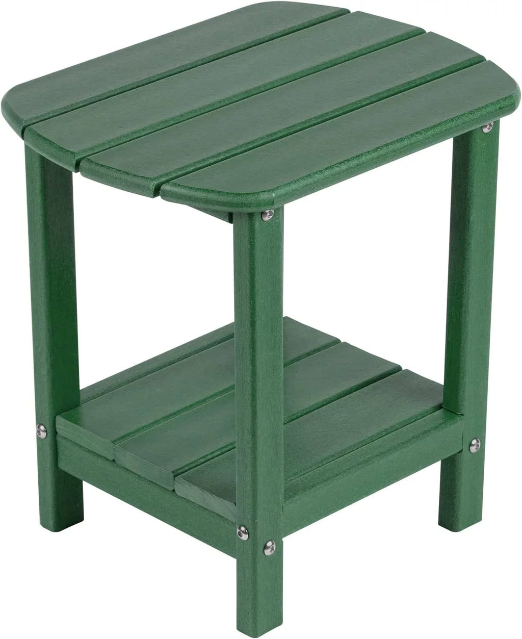 Black HDPE Adirondack Side Table D15890