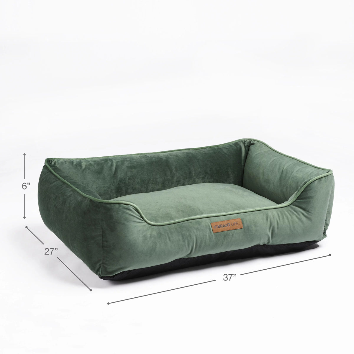 Large Faux Velvet Pet Bed Y528