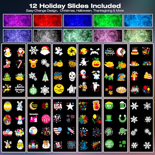 Christmas Halloween Outdoor Projector Lights U127