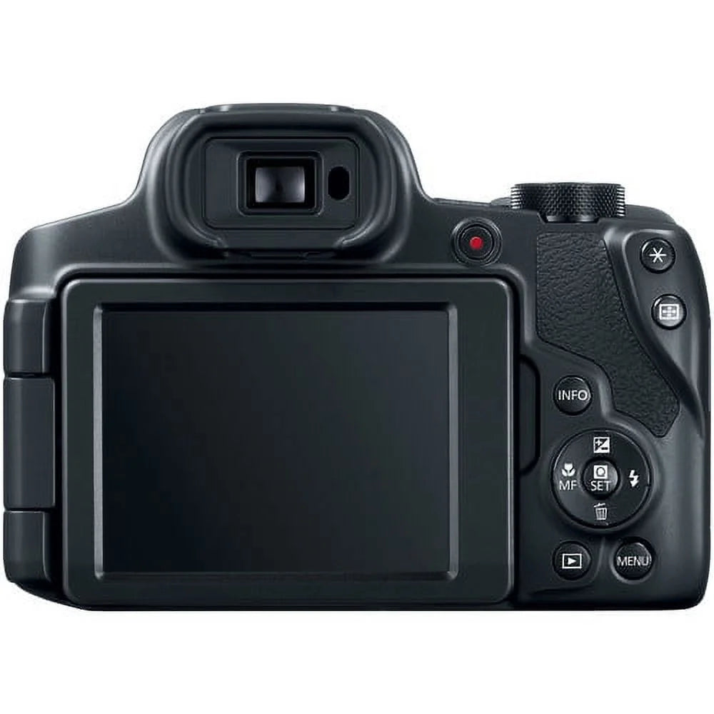 Canon Powershot SX70 20.3MP Digital Camera 65x Optical Zoom 4K Video 3-inch LCD Tilt Screen T205