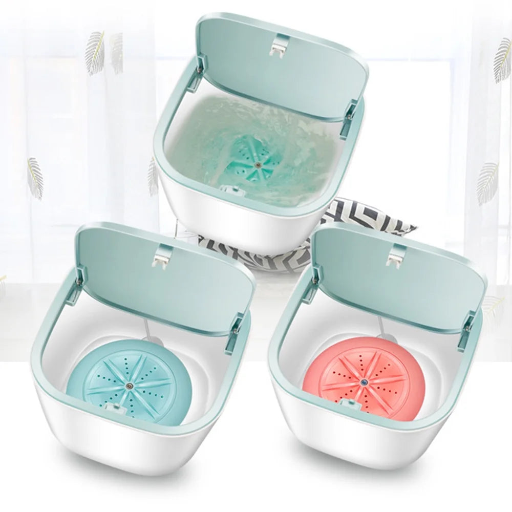 Portable Rotating Laundry Barrel Washer J69969