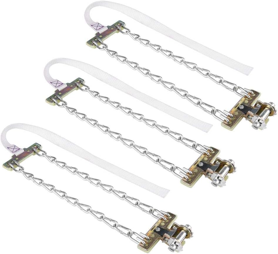 3pcs Clip-on Steel Tire Snow Chain (Large) J623969