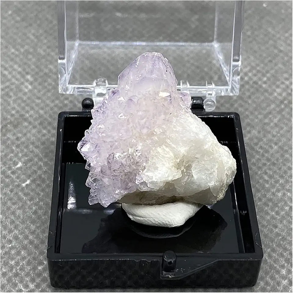 Amethyst Rough Stone Quartz Crystal Cluster 3.5cm O361