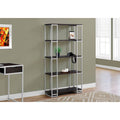 Silver Metal Bookcase F90039