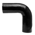 Black 90 Degree Silicone Elbow Coupler Hose G4632