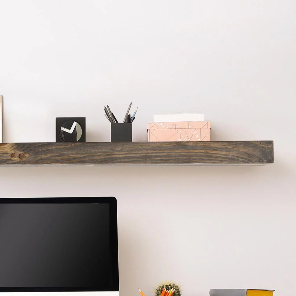 48" Distressing Wood Mantel Shelf Q563143