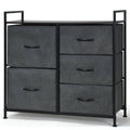 5-Dorm Dark Gray Storage Cabinet F1918