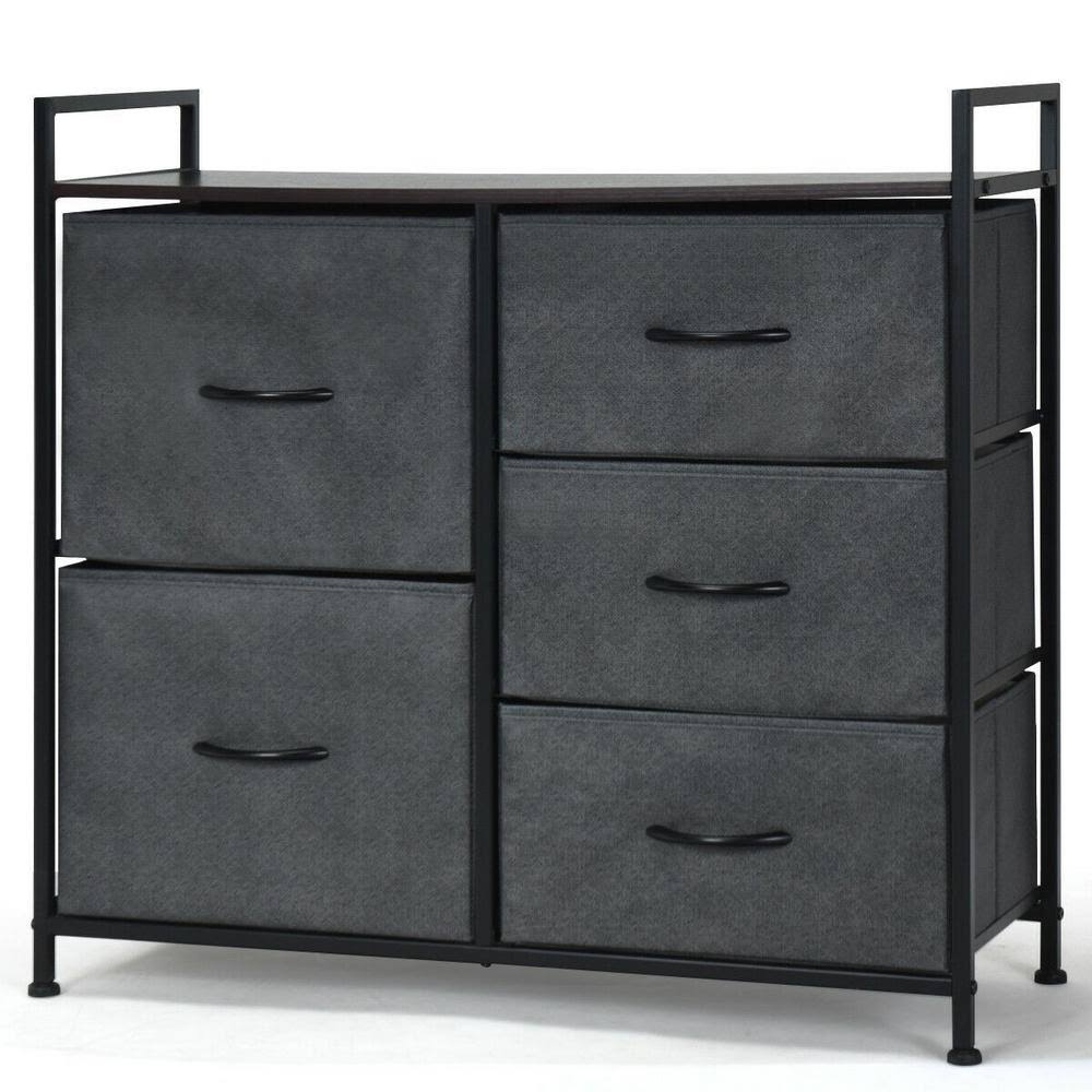 5-Dorm Dark Gray Storage Cabinet F1918