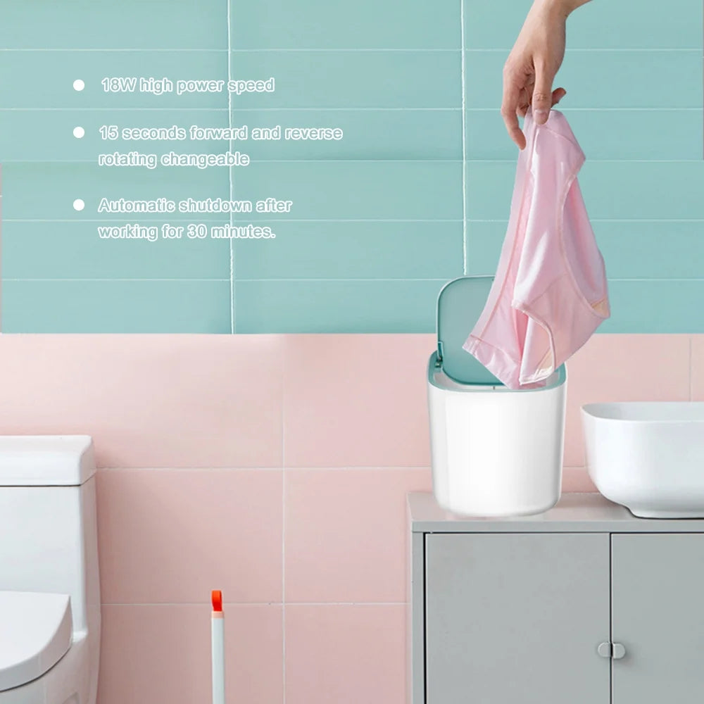 Portable Rotating Laundry Barrel Washer J69969
