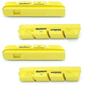 Yellow Black Carbon Brake Pads J5776