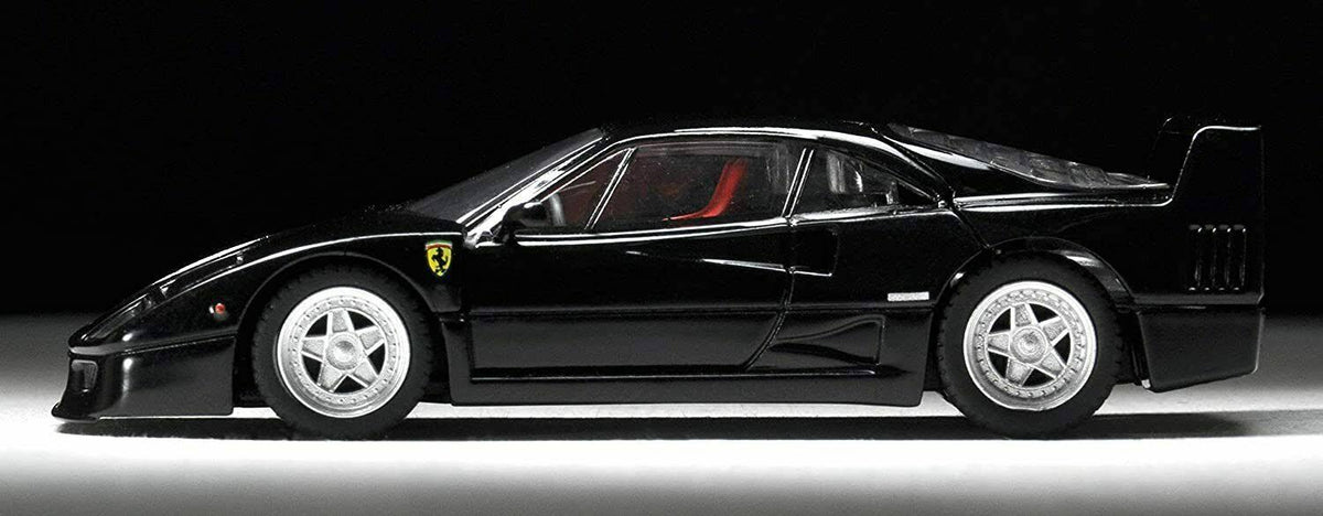 Ferrari F40 Black 1/64 Diecast Model Car Z833536