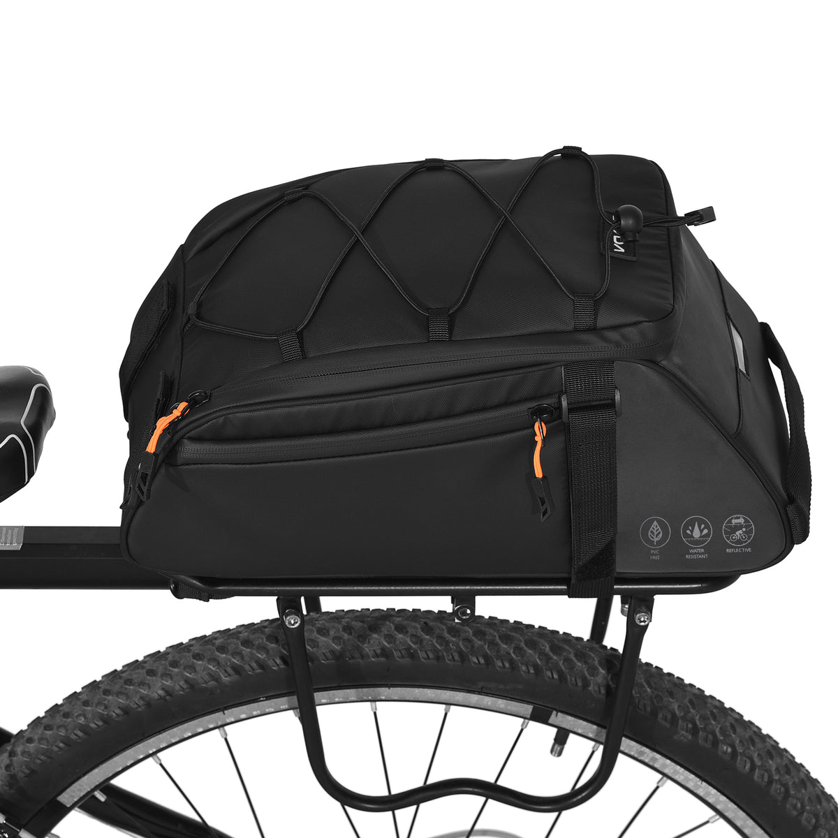 Waterproof Bike Saddle Rear 3 in 1 10L Capacity Bag C725119