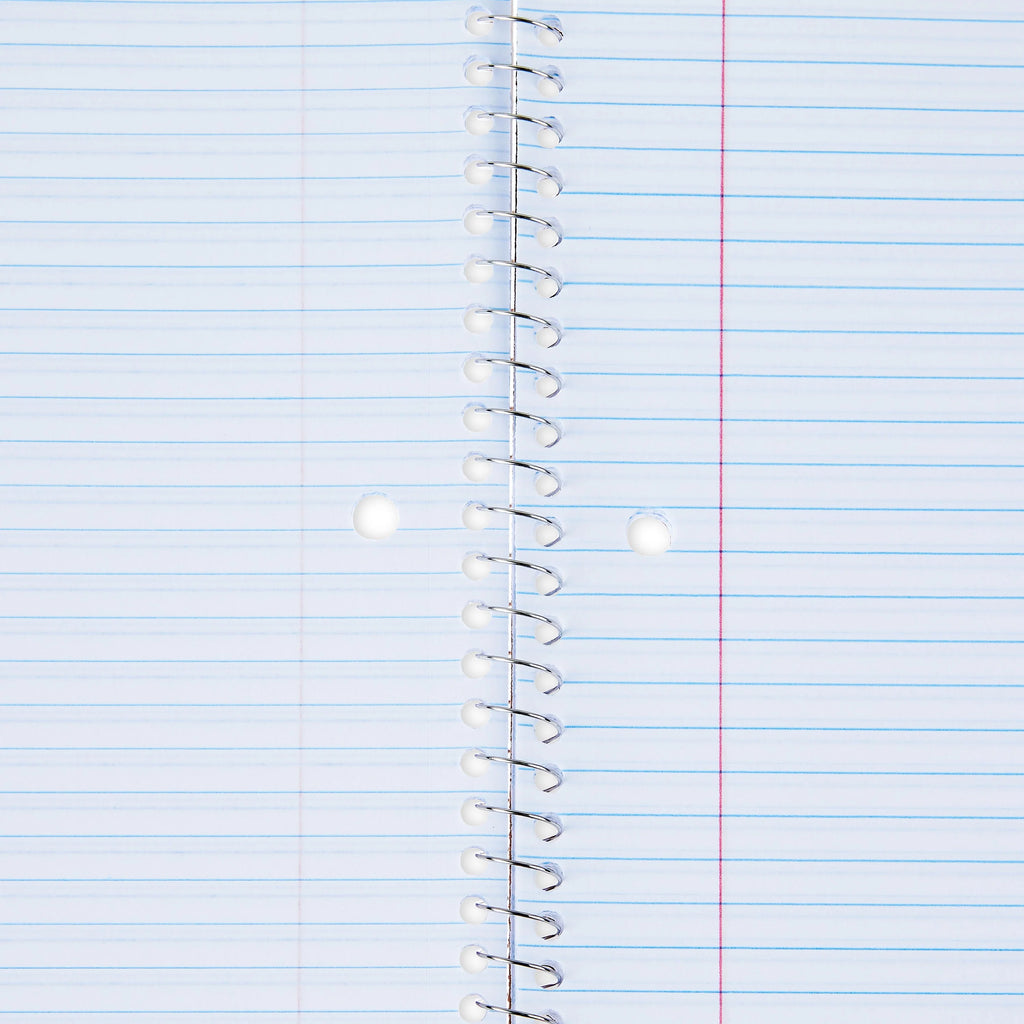 1-Subject College Ruled Notebook, Blue, 70 Sheets N6653
