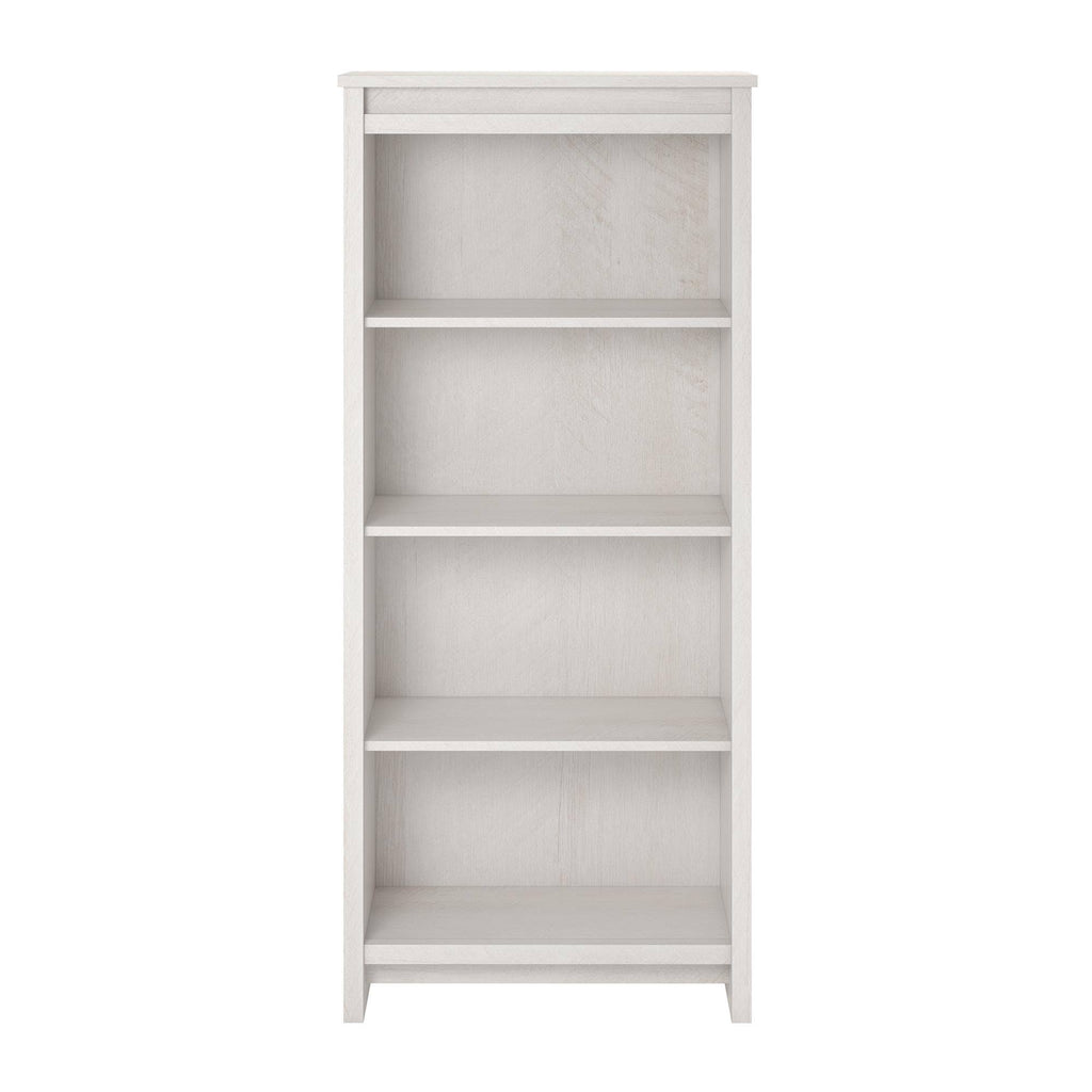 Ivory Oak 4 Shelf Bookcase X280