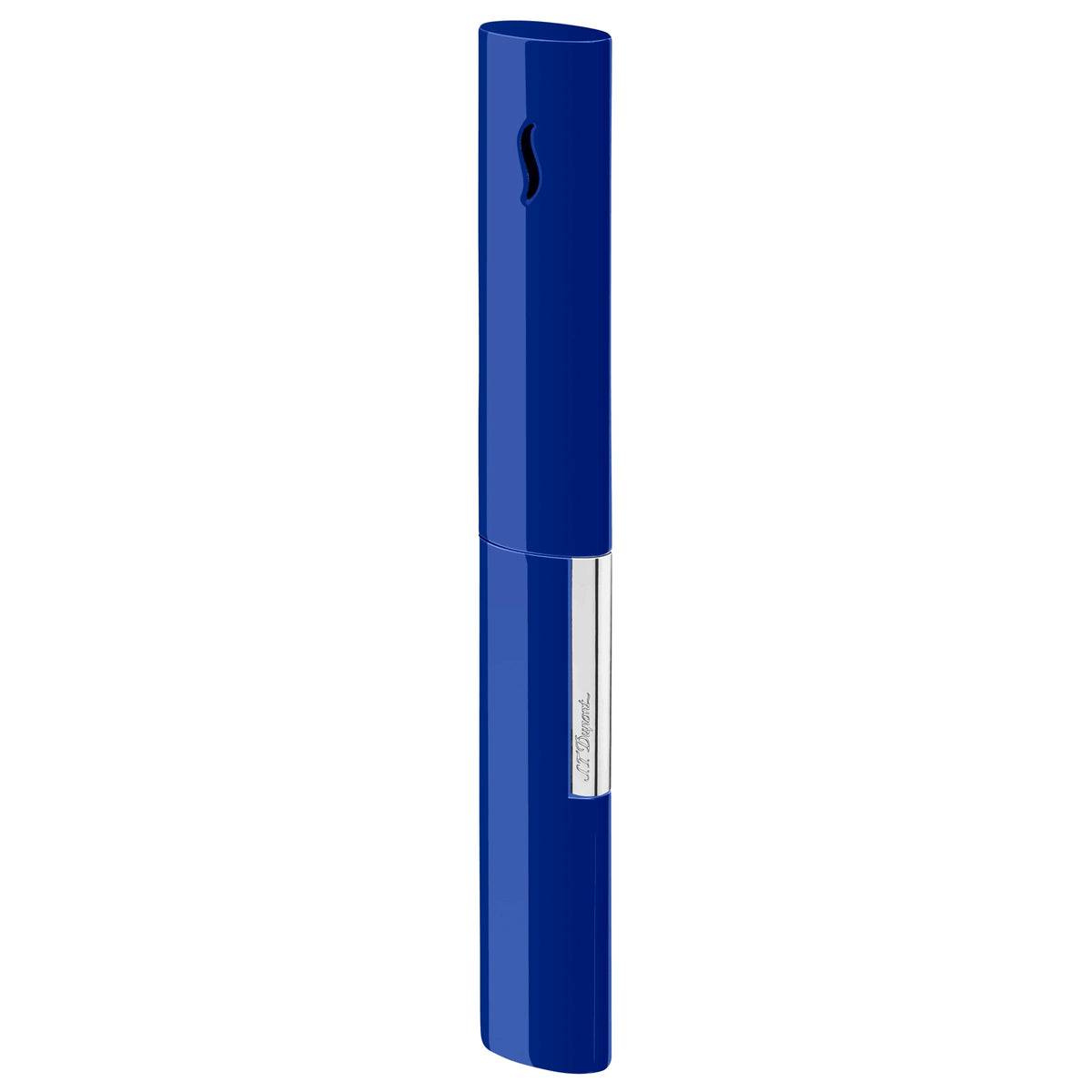 Blue/Chrome Luxury Lighter B10220