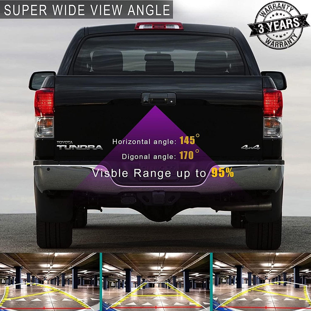 Rear View Backup Camera with Tailgate Door Handle Pack of 2 M659235