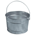 2.5-qt. Metal Pail 48-Pack Grey W491