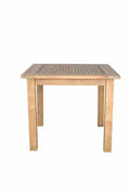 Bahama 35 inch Square Table Small Slats W53334