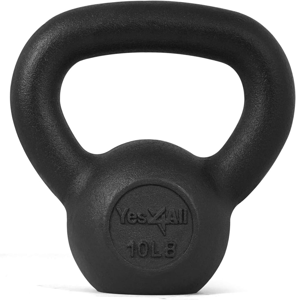 Cast Iron Kettlebell Weights Set, Pack of 2 J158232