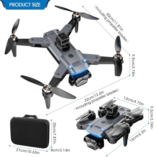 4.3-Inch HD Screen Remote Control Drone with Dual Cameras H162012