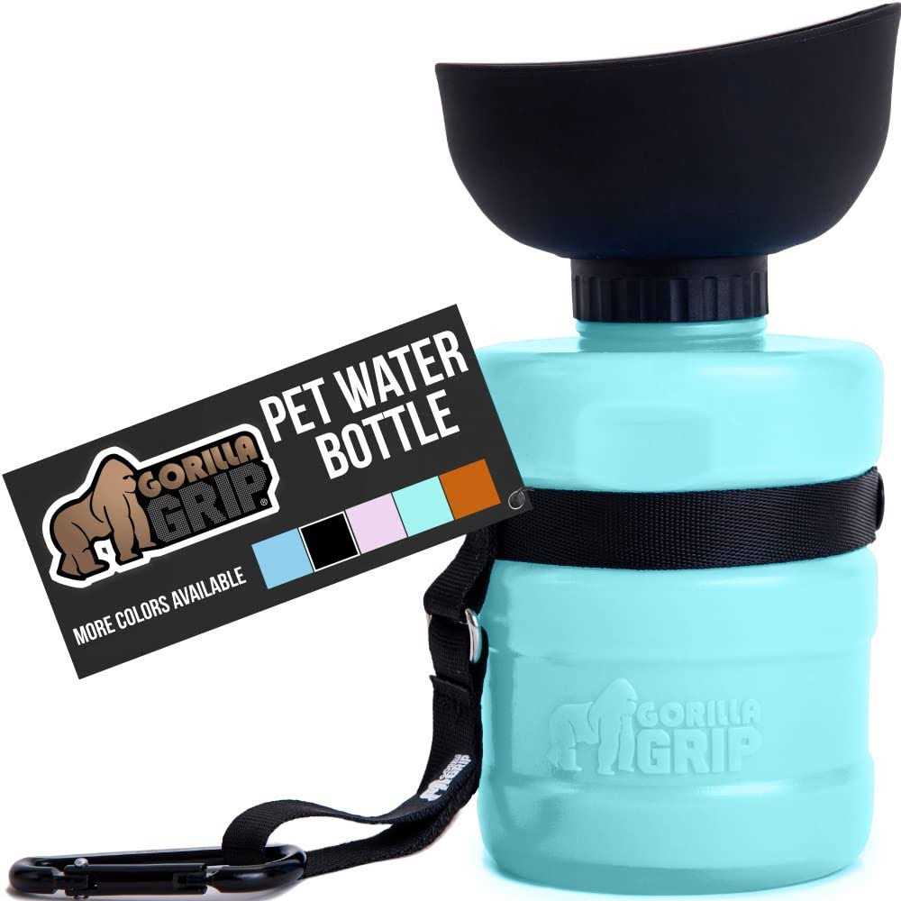 Leak Proof Portable Dog Water Bottle with Bowl Cap M2271