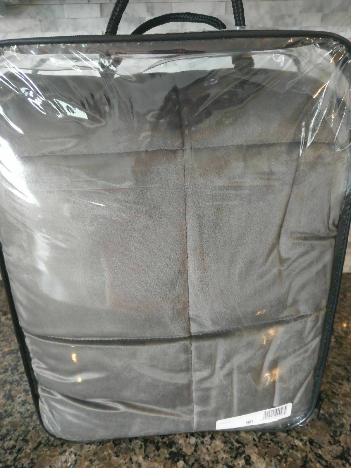 18 lbs Weighted Blanket with Washable Cover N6640