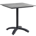 Brown and Gray Outdoor Dining Table Y5912