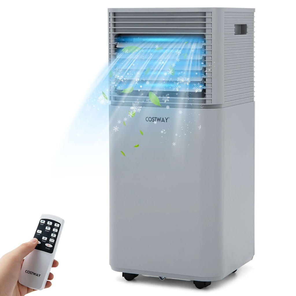 5000 BTU Portable Air Conditioner 3-in-1 Black S75956