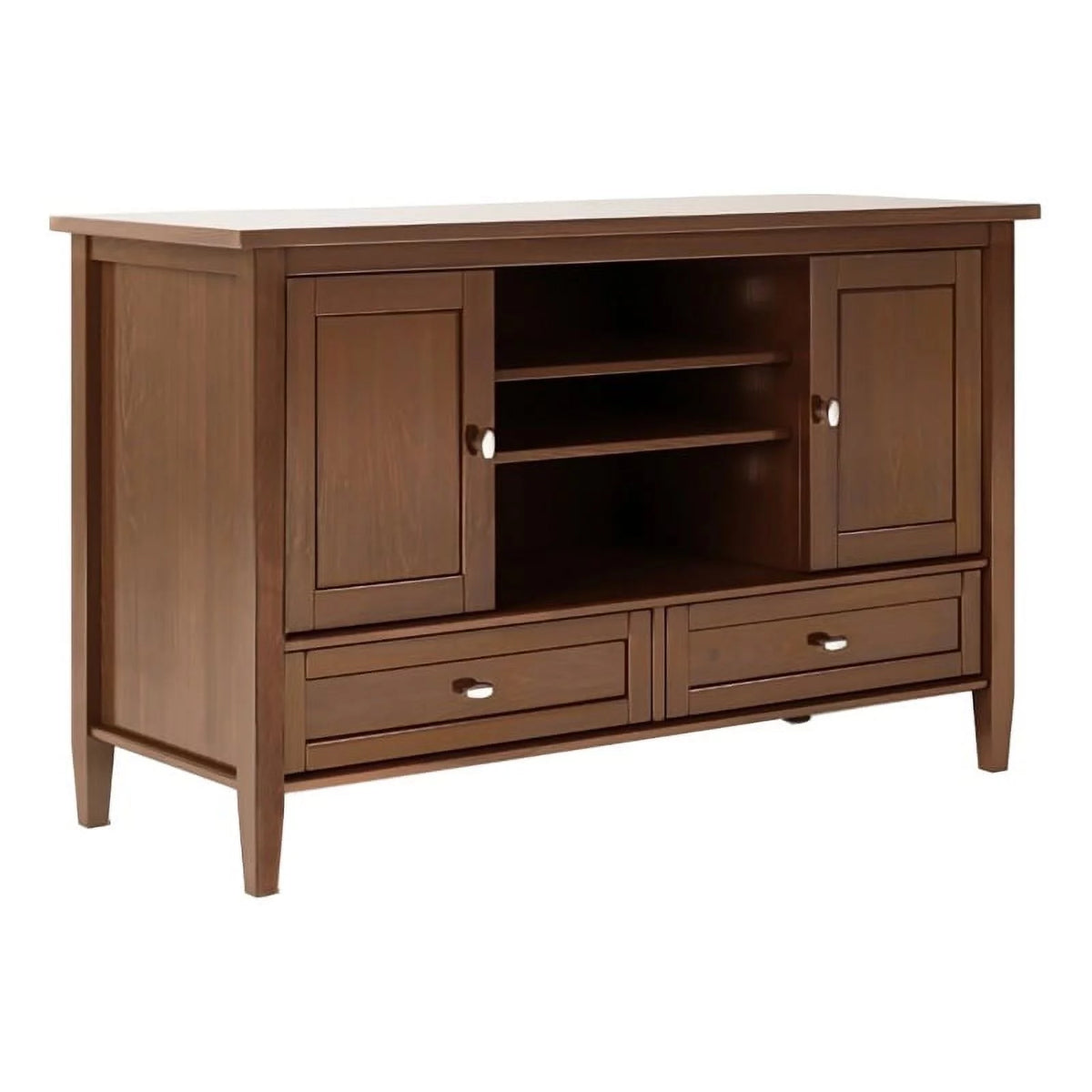 Rustic Wood TV Media Stand O361