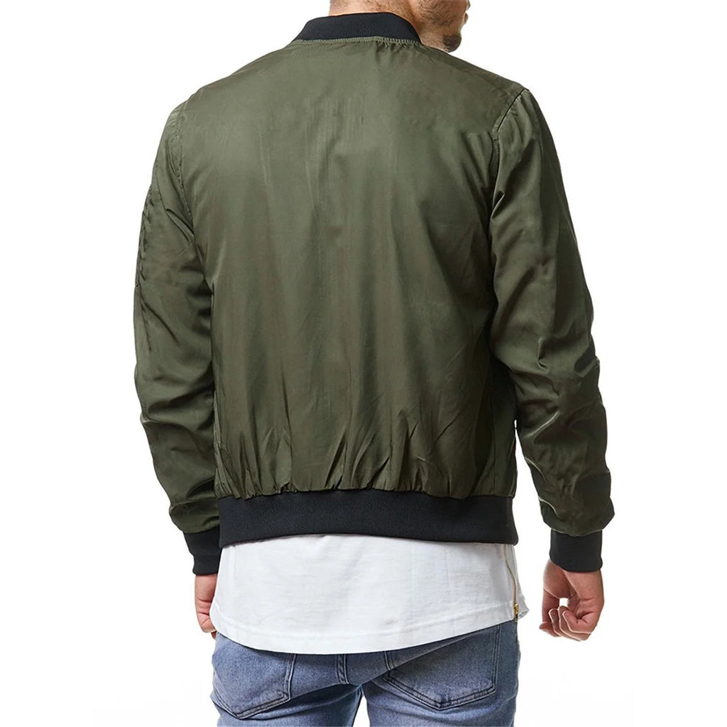 Mens Lightweight Winter Bomber Jacket D1413