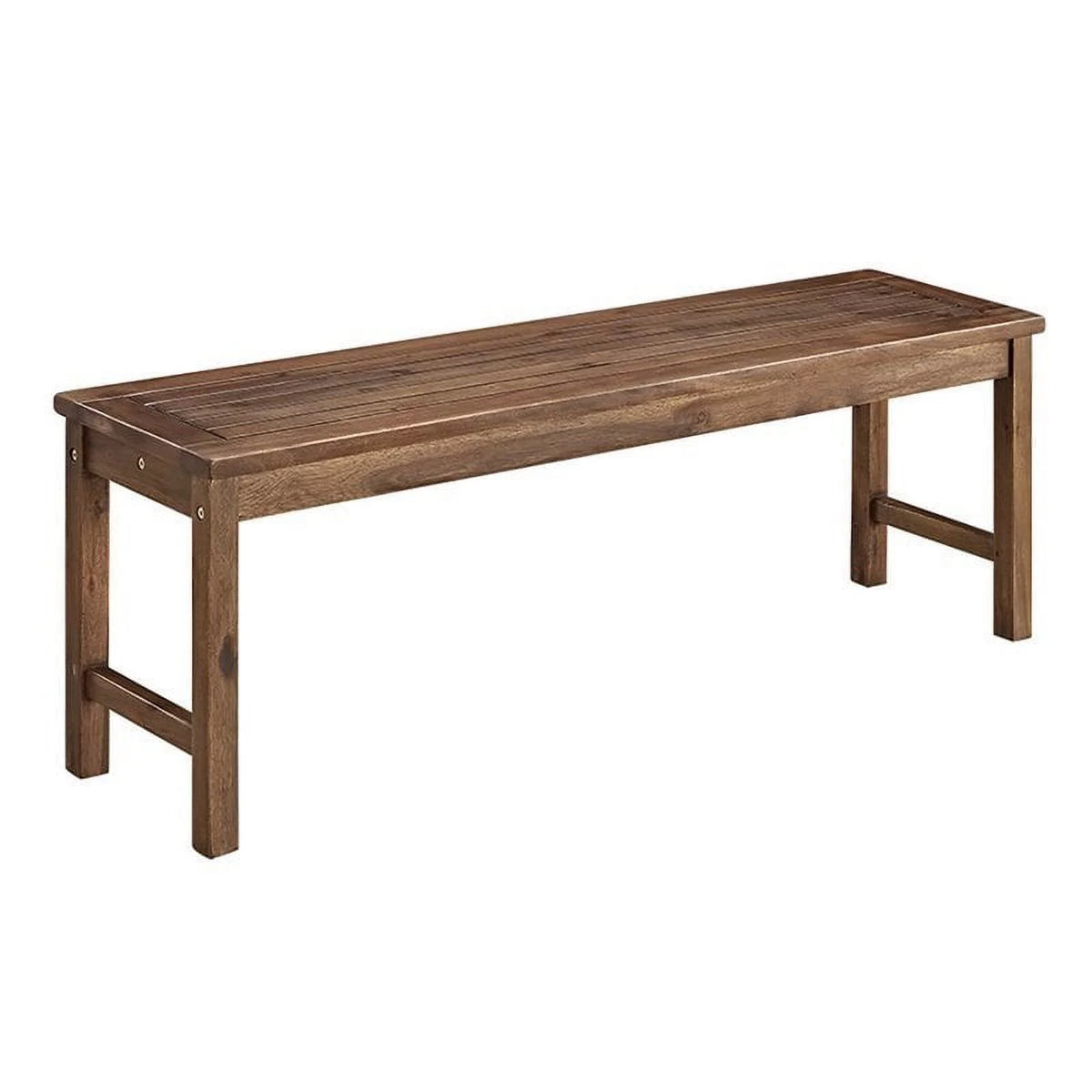 Brown Acacia Wood Patio Bench V4574