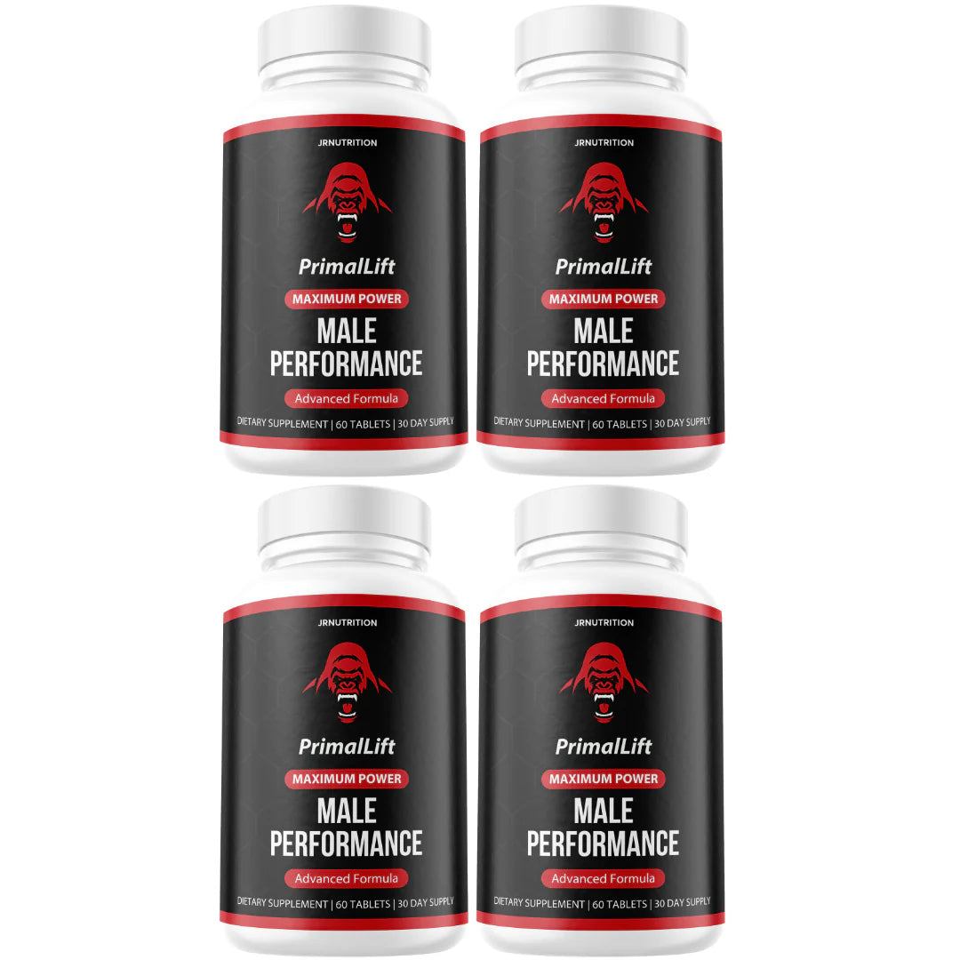 Male Performance & Vitality for Men 4 Bottles M33735
