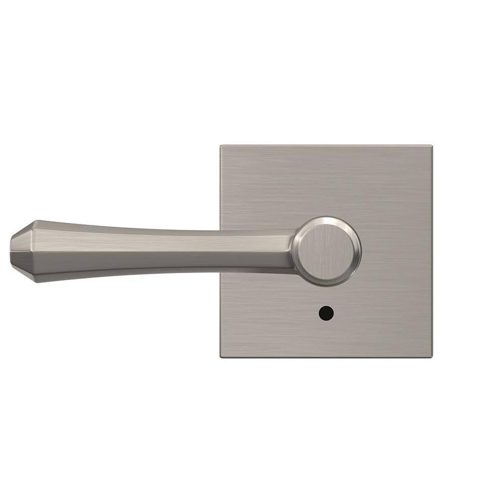 Satin Nickel Non Turning Dummy Lever Lock C18770