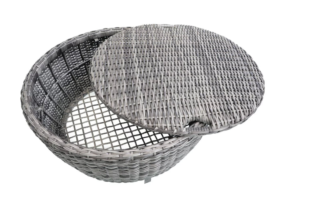 Wicker Storage Coffee Table H20829