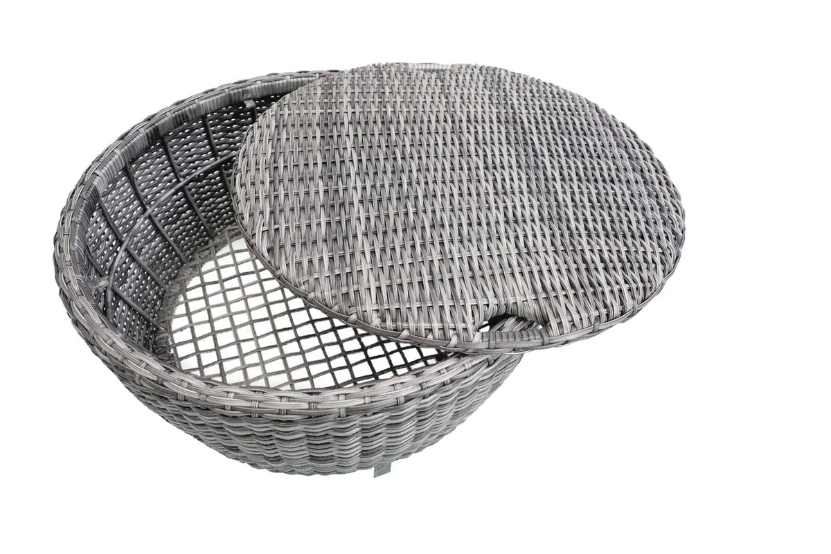 Wicker Storage Coffee Table H20829