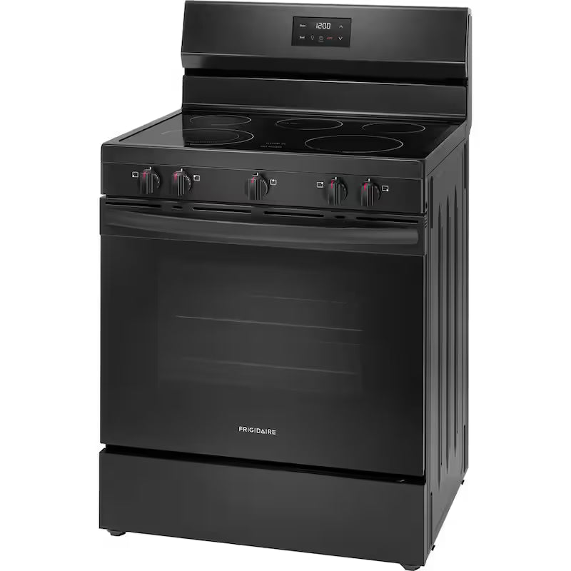 30 in. 5 Element Freestanding Electric Range in Black O98355