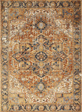 Red Navy 10'6 x 13'9 Rug V3578