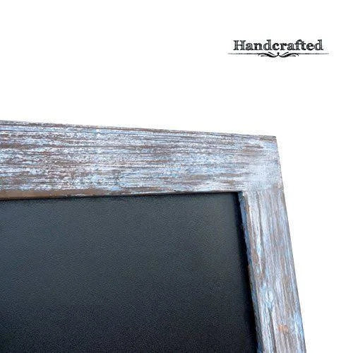Rustic Blue A-Frame Chalkboard Sign A7435