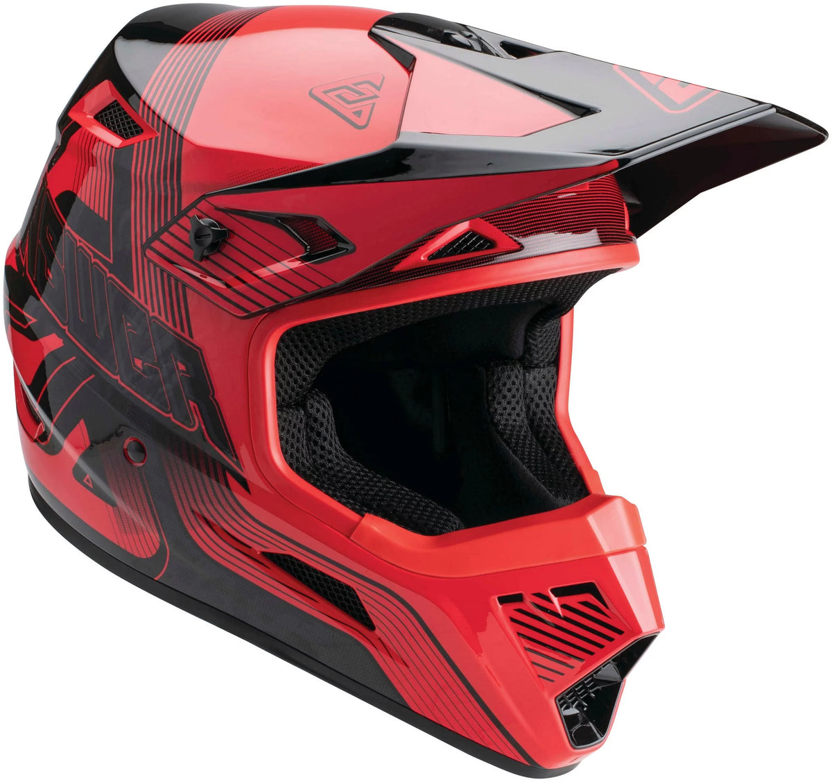Red Black Offroad Helmet C2496